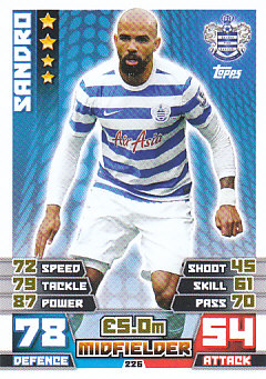 Sandro Queens Park Rangers 2014/15 Topps Match Attax #226